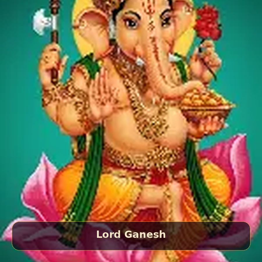 Lord Ganesh colourful