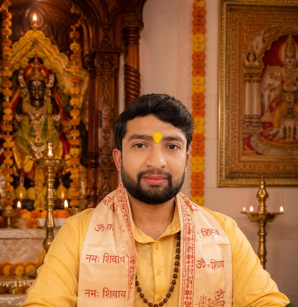 Pandit Himanshu portrait